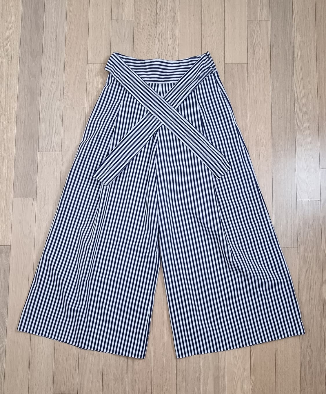 ZARA 스트라이프 와이드 팬츠 S _ 여성(27in) 상품이미지1