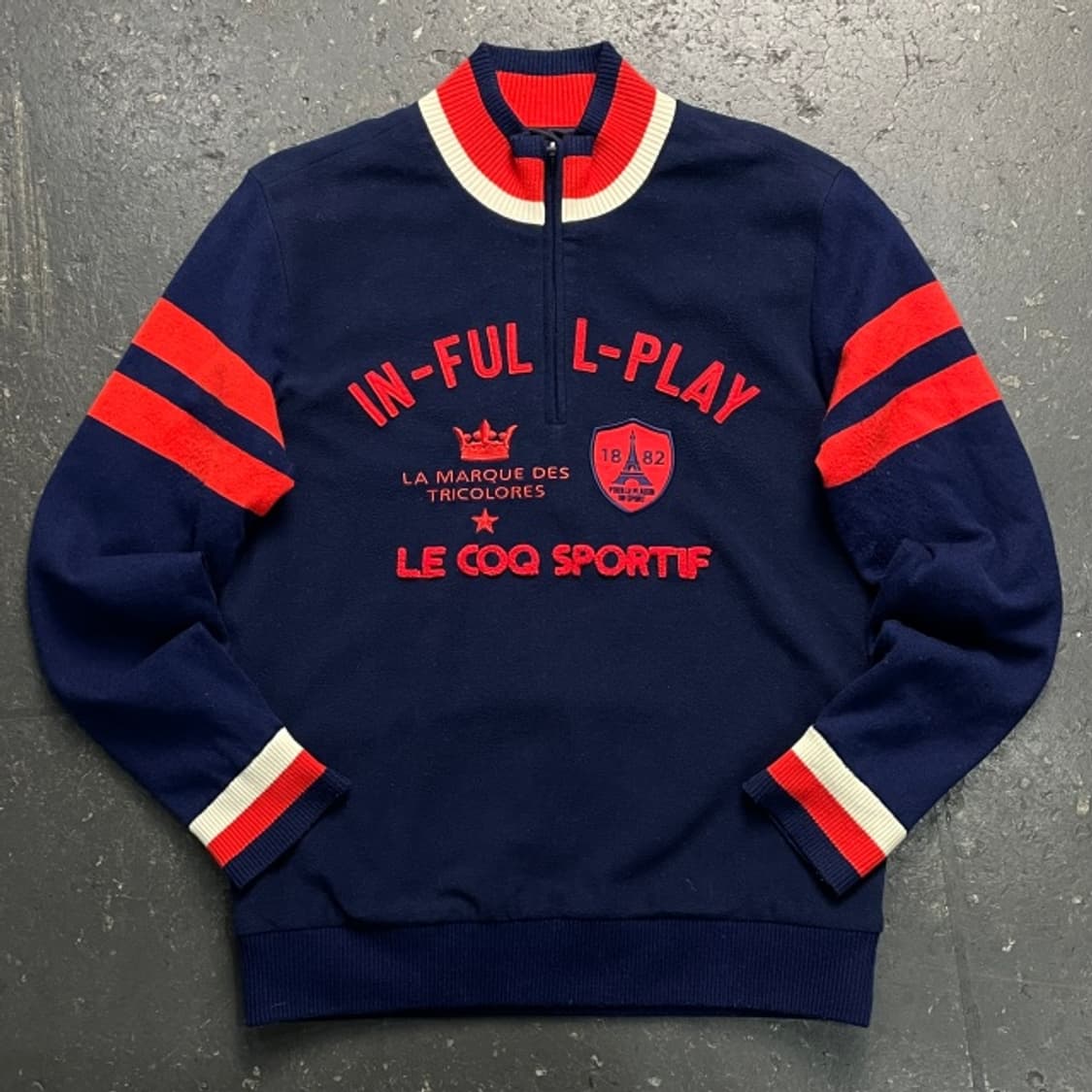 100 르꼬끄 골프 방풍니트  상품이미지1