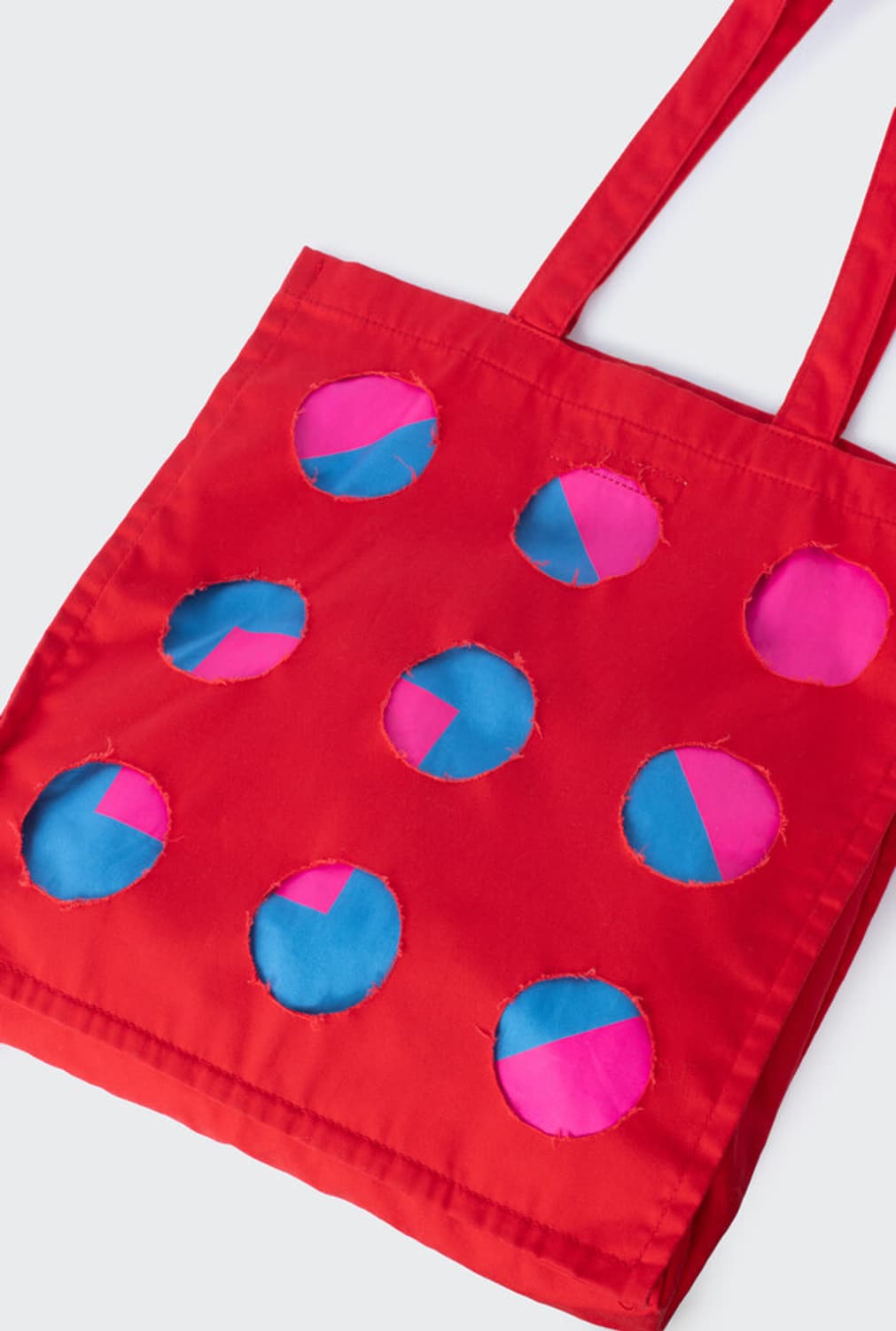 [Cosmoss] FLAG TOTE BAG (RED) 토트백 상품이미지3