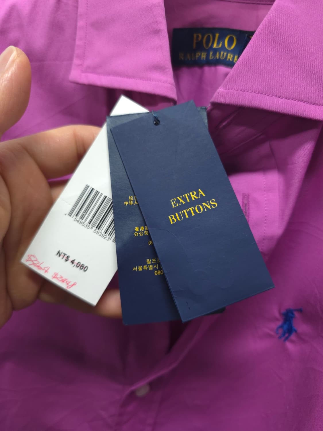 (새상품)폴로 랄프로렌 슬림핏 여성 스판 셔츠 (44~55) 상품이미지7