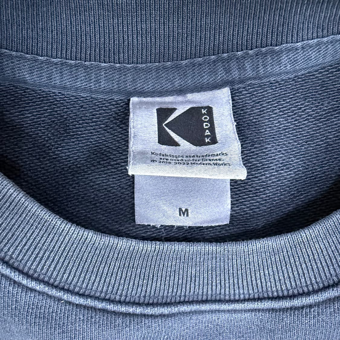 M 코닥 피그먼트 메일러 맨투맨 0128T1 상품이미지3