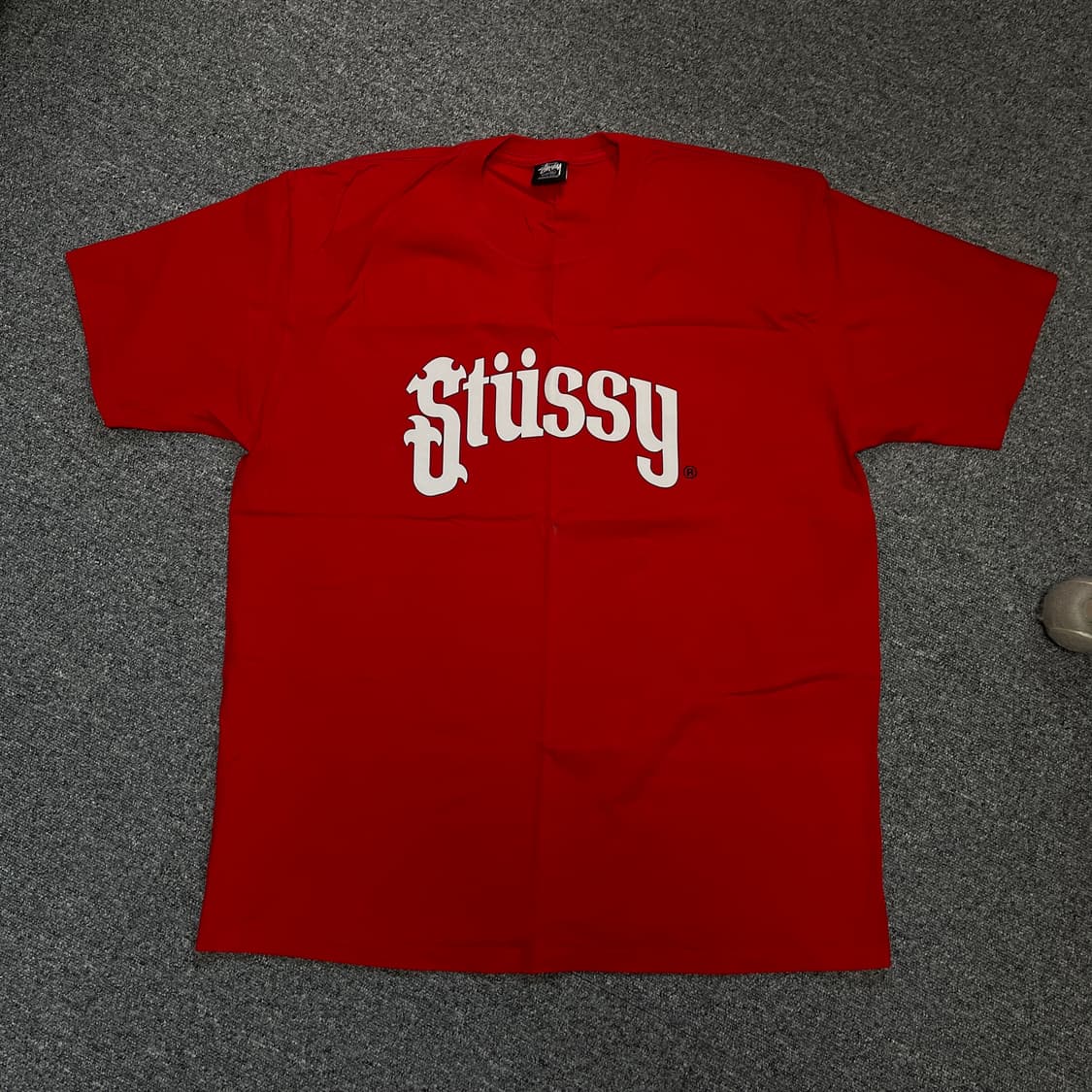 [XL] 스투시 반팔 레드 상품이미지1