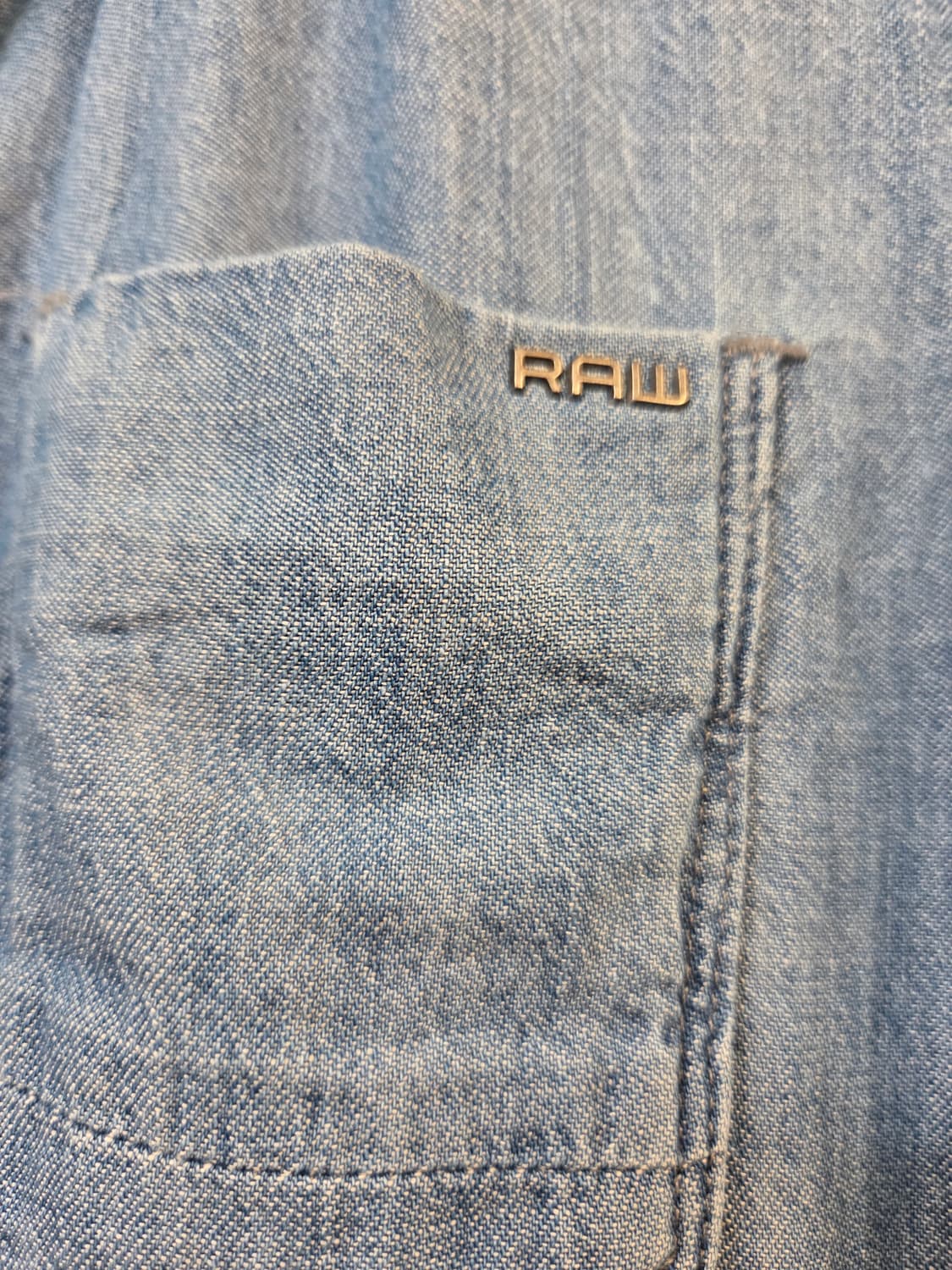 G-STAR  RAW 데님 점프수트 상품이미지3