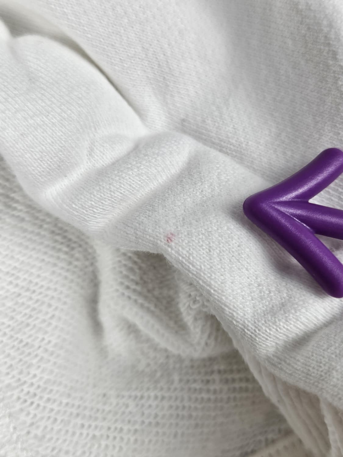 아디다스 빅로고 배색 래글런 후드 티셔츠 ( M ) / 10165 상품이미지7