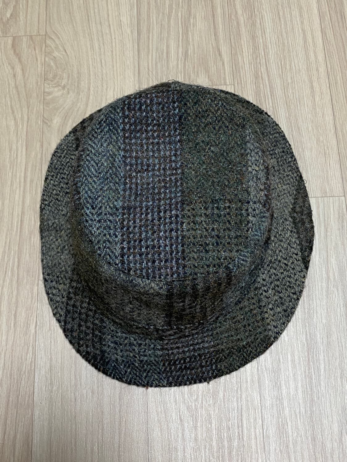 해리스 트위드 울 버킷햇 모자 L 상품이미지2