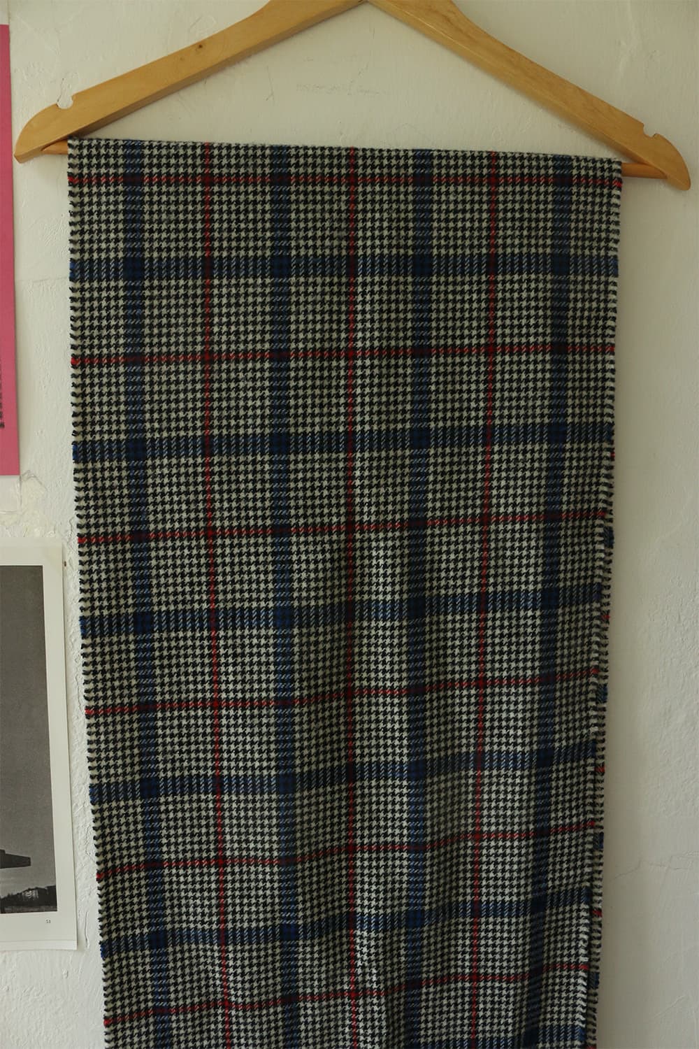 준야 와타나베 맨 울 하운드투스 머플러  상품이미지4