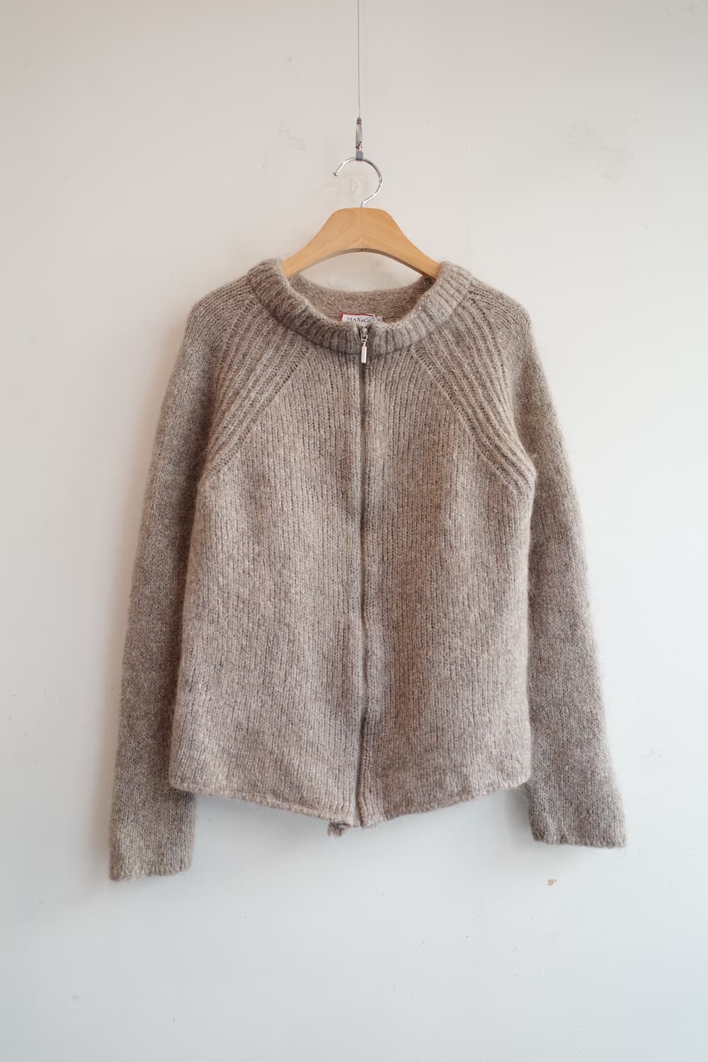 MAX MARA 막스마라 모헤어 집업 니트 (MADE IN ITALY) 상품이미지1