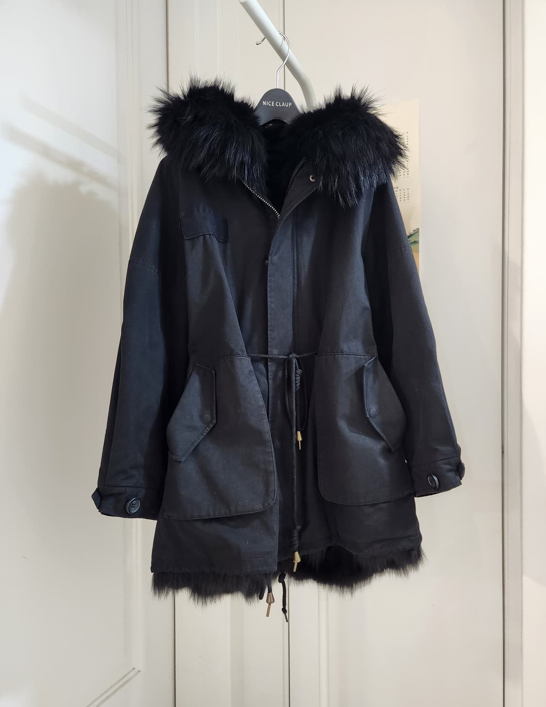 천연밍크모피야상점퍼 상품이미지5