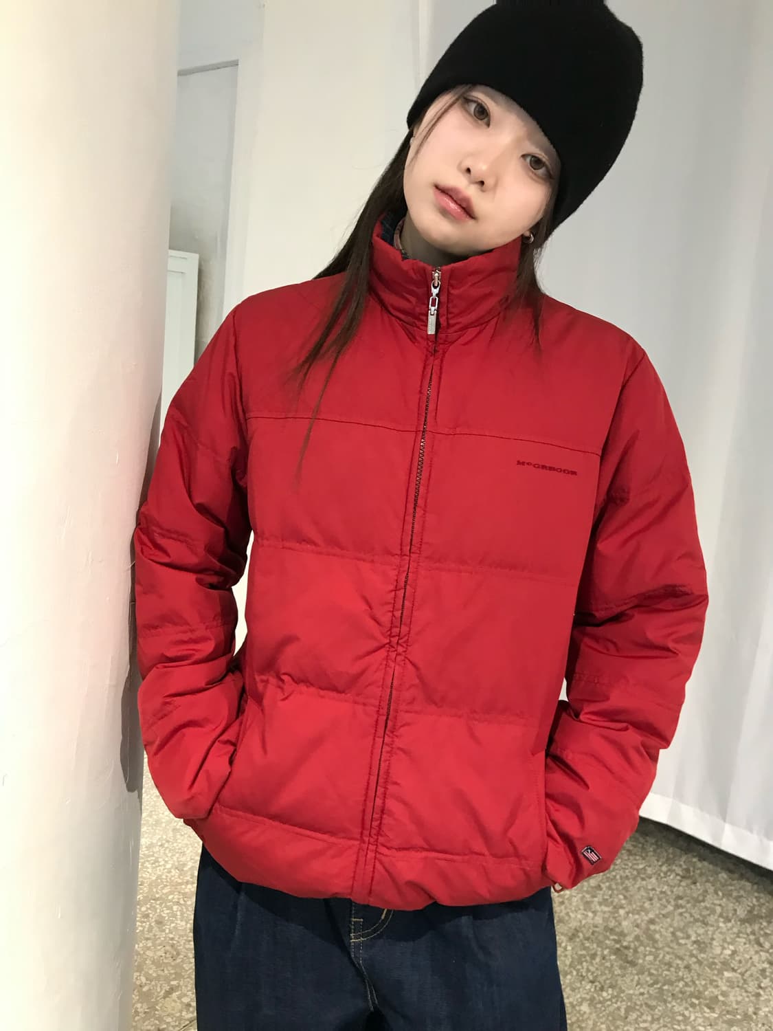맥그리거 레드 패딩  상품이미지3