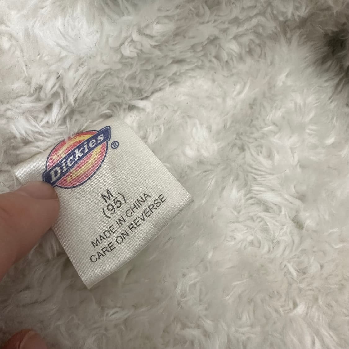 Dickies 디키즈 기모 털 후드집업 차콜 95(M) 상품이미지7