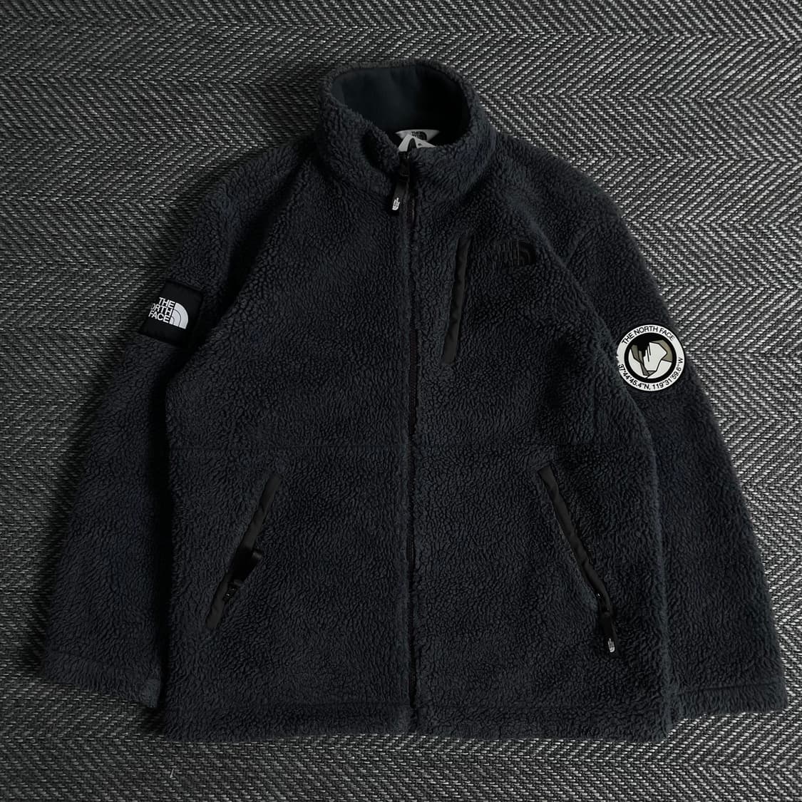 노스페이스 화이트라벨 스노우 양털 쉐르파 자켓o 3248 상품이미지1