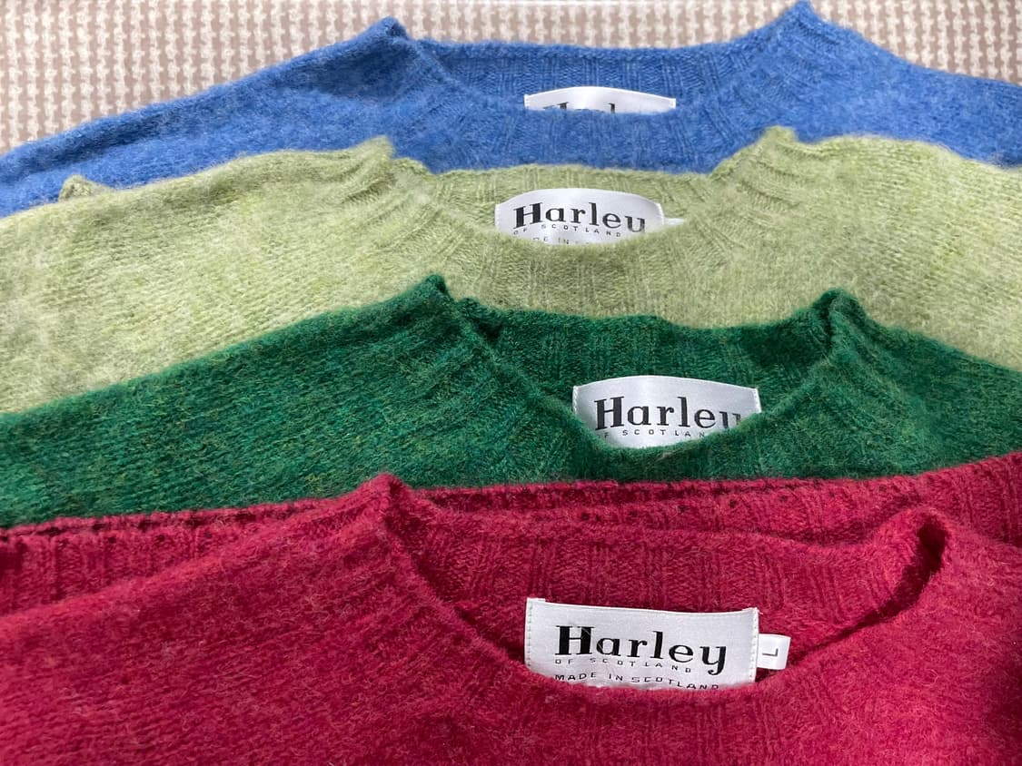 할리오브스코틀랜드 쉐기독 니트 L 상품이미지1