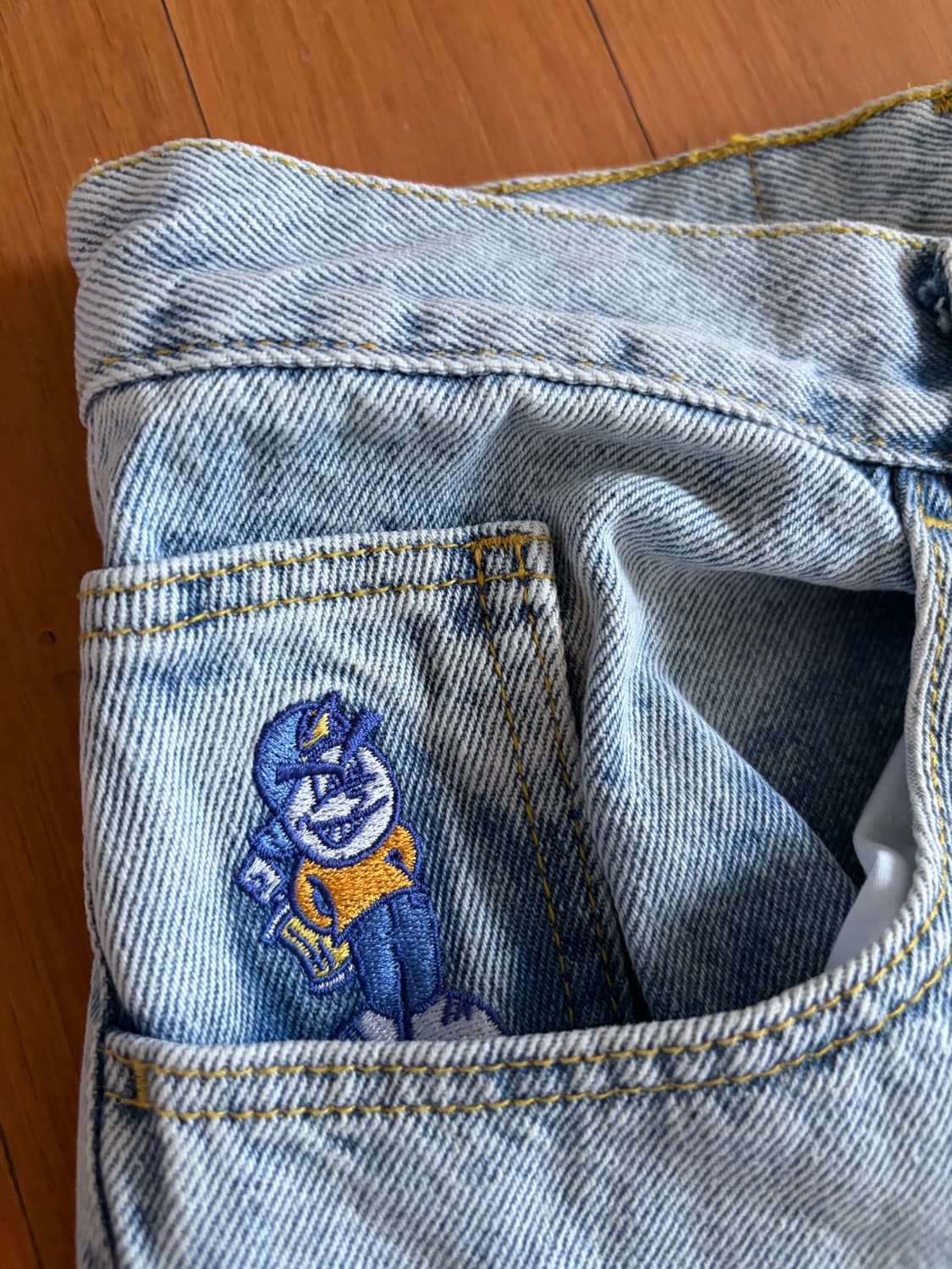 폴라스케이트93데님  23/ss 연청  상품이미지2