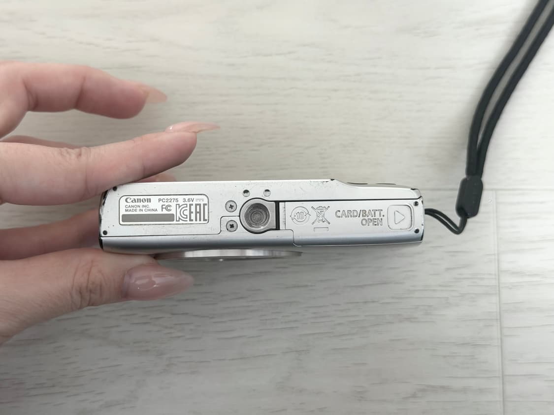 CANON 캐논 익서스 175 실버 디카 디지털카메라 상품이미지5