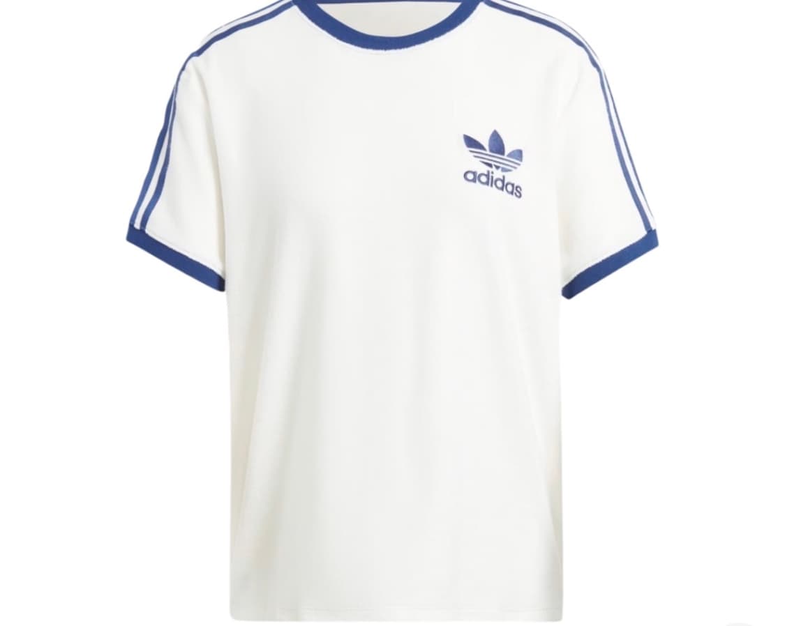 Adidas 테리 3s 티셔츠 오프 화이트  상품이미지1