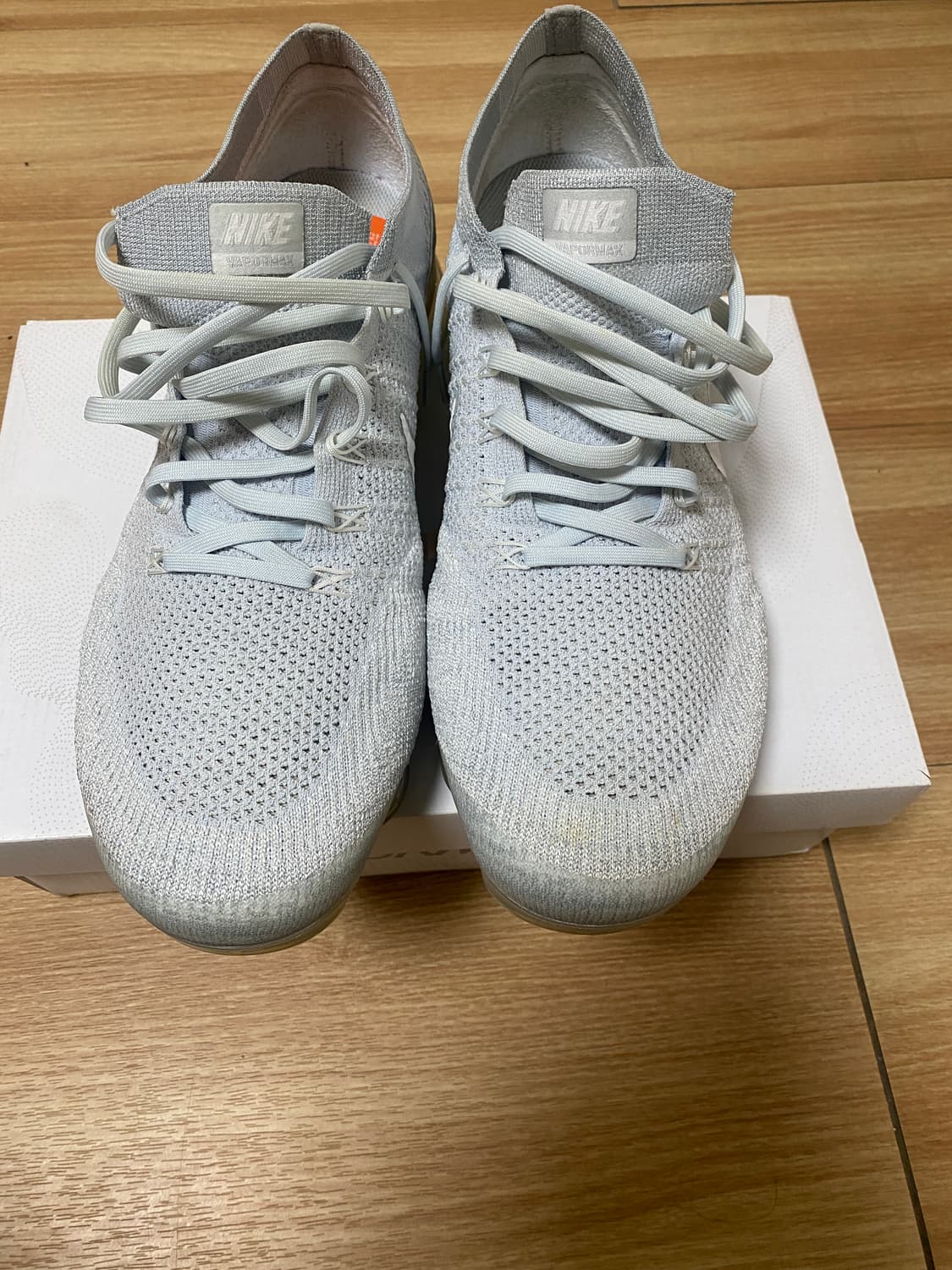 나이키 베이퍼맥스 플라이니트 퓨어 플래티넘 2017 OG 상품이미지3