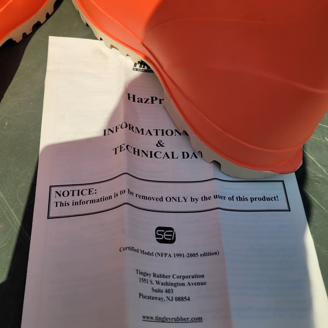 Tingley 사의 HazProof Boots  상품이미지5