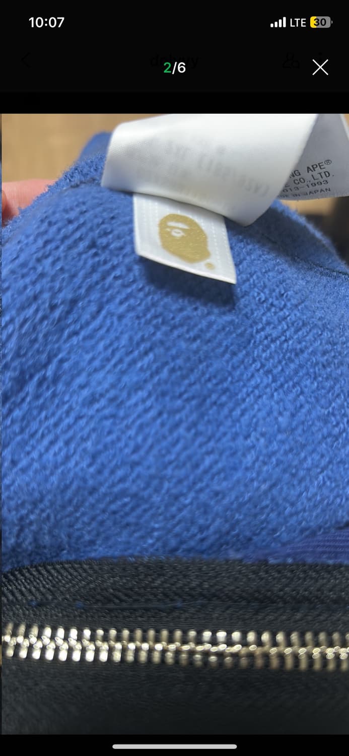 베이프 후드집업 2xl 상품이미지7