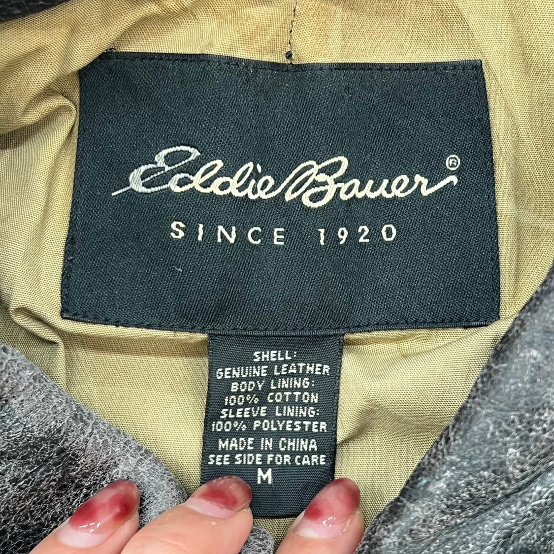 에디바우어 레더 자켓 r2752 상품이미지6