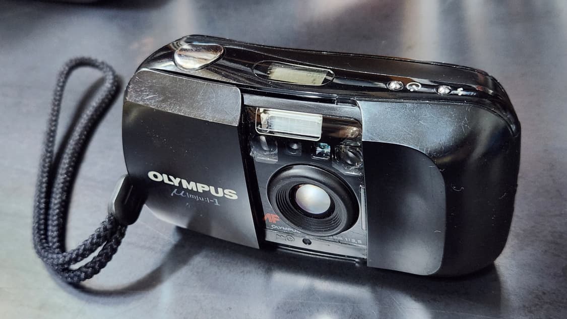 올림푸스 뮤 35mm 단렌즈 f3.5 빈티지 필름 카메라 상품이미지2