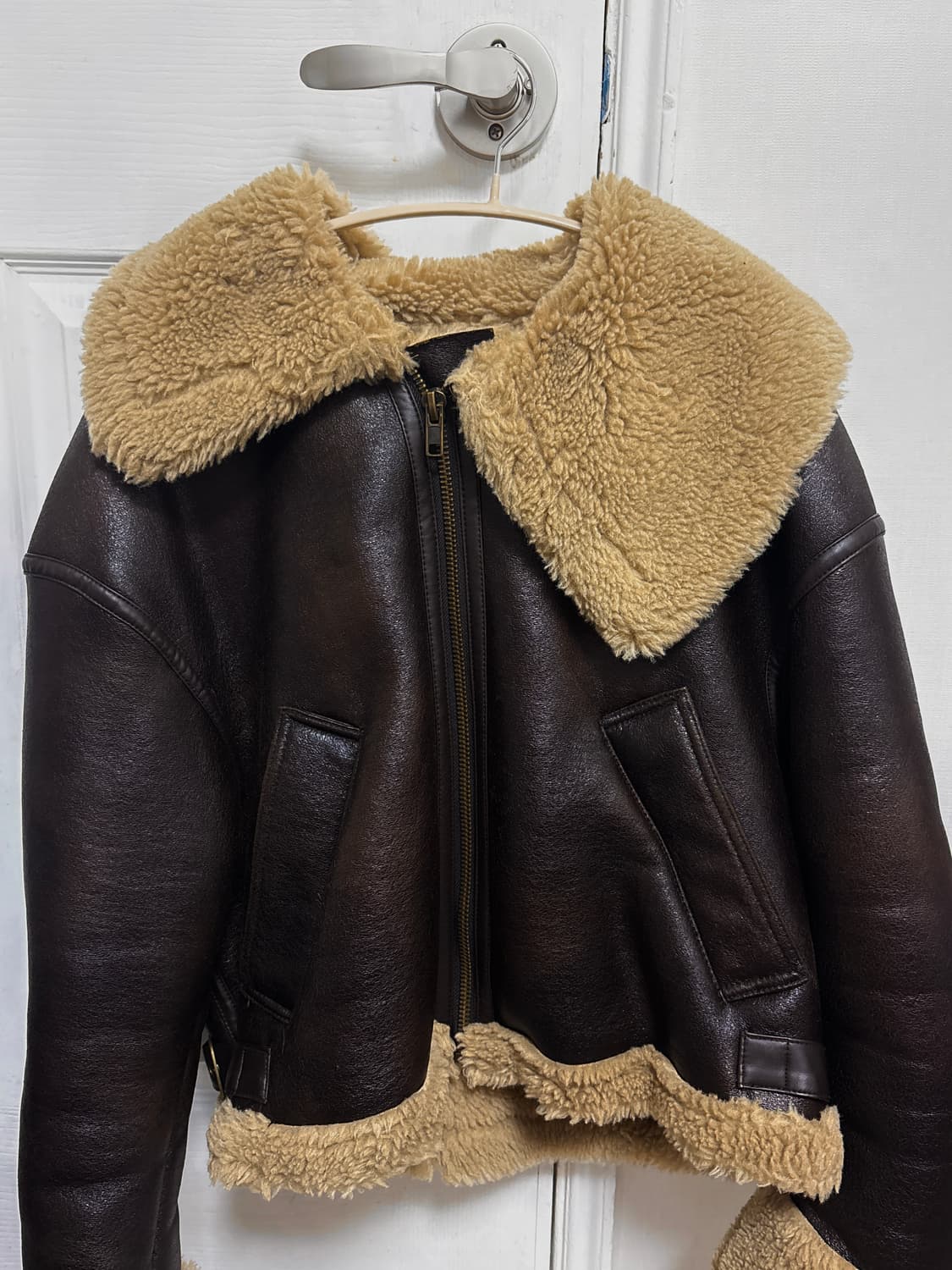 자라 무스탕 브라운 상품이미지2