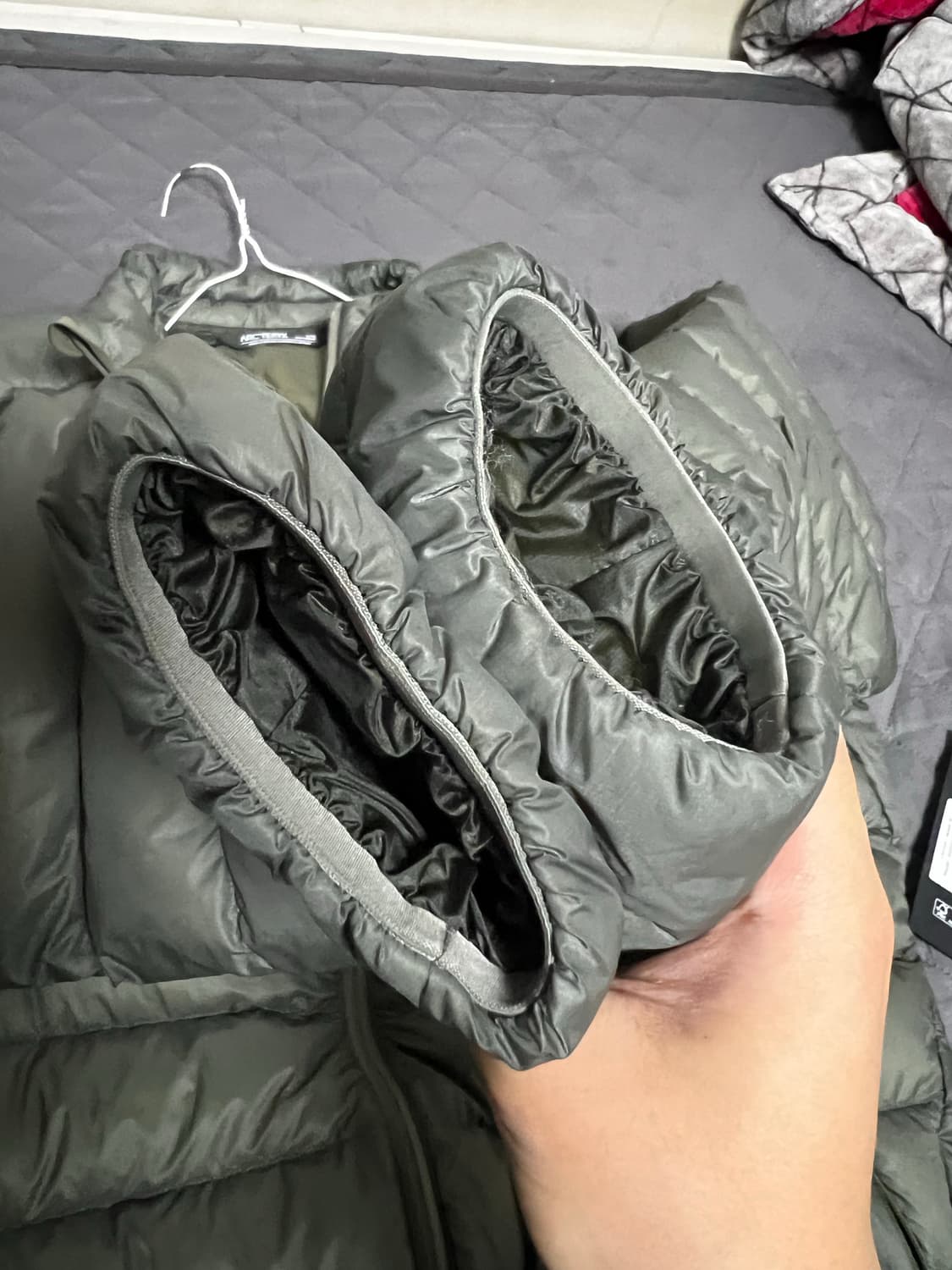 아크테릭스 세륨 자켓 논후드 포리지 택 뗀 새상품급 (L) 판매 상품이미지9