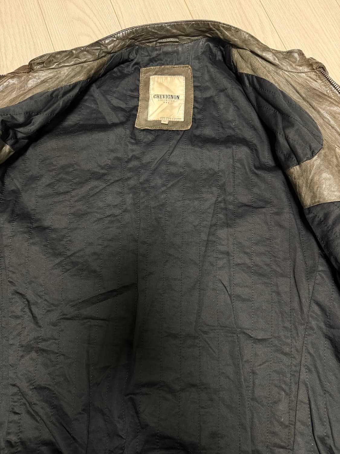 램스킨 양가죽 레더 자켓 상품이미지4