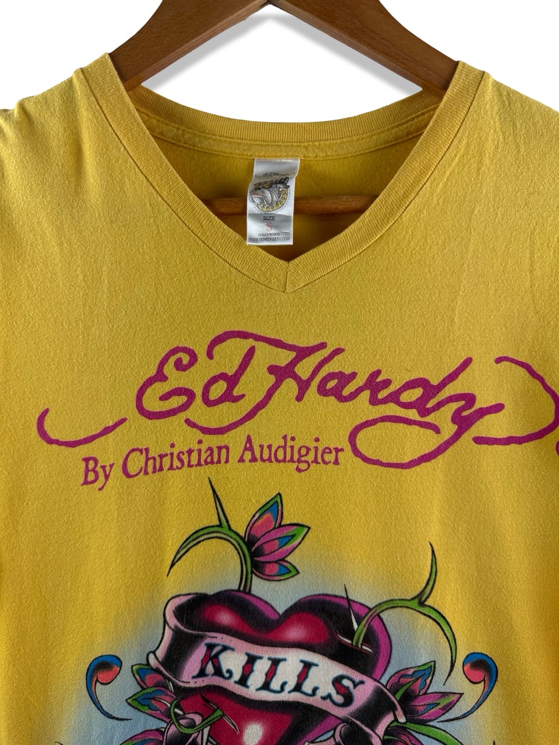 에드하디 Love Kills Slowly 옐로우티셔츠2849 상품이미지3