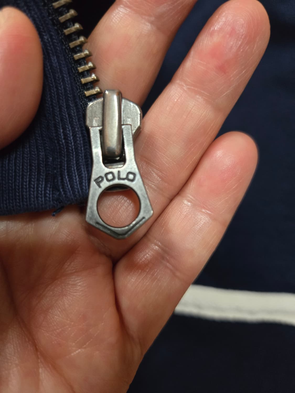 폴로 랄프로렌 네이비 후드 집업 상품이미지5