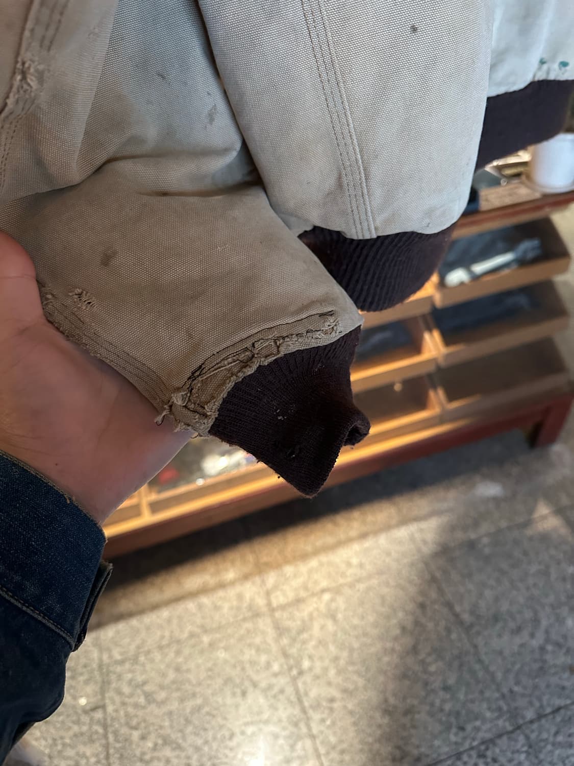 80s USA 빈티지 칼하트 산타페 워크 자켓 상품이미지7