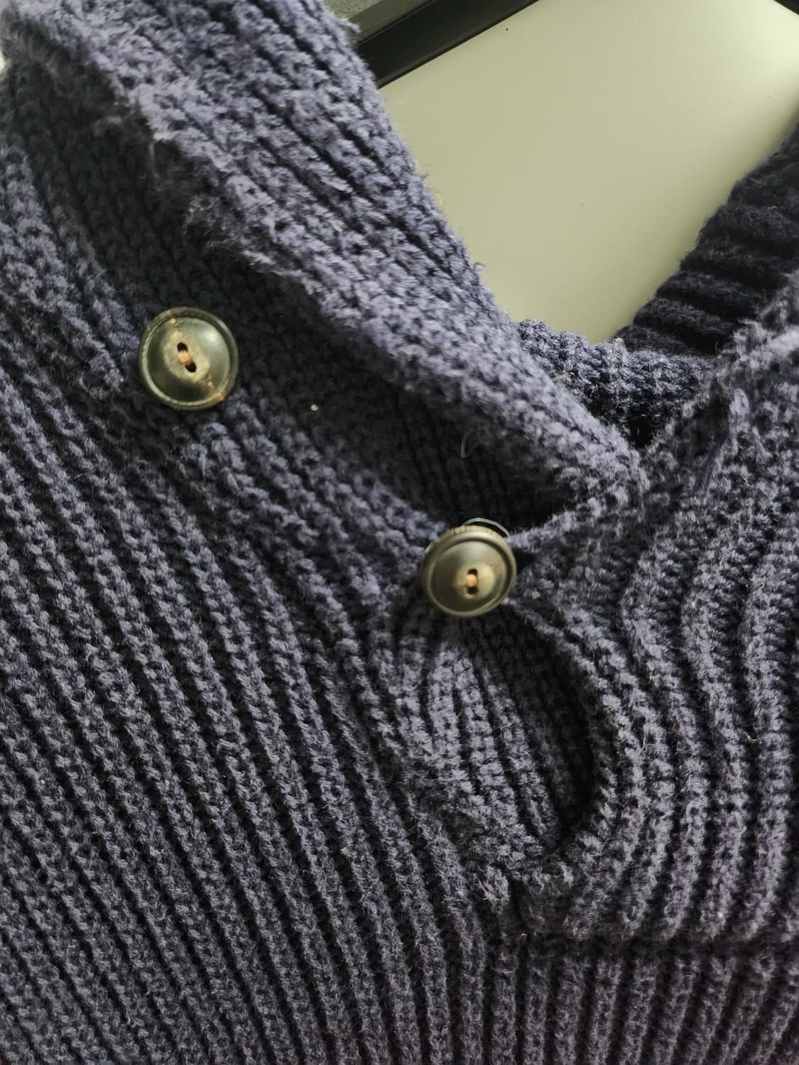 폴로 랄프로렌 숄카라 니트 (s) 상품이미지3