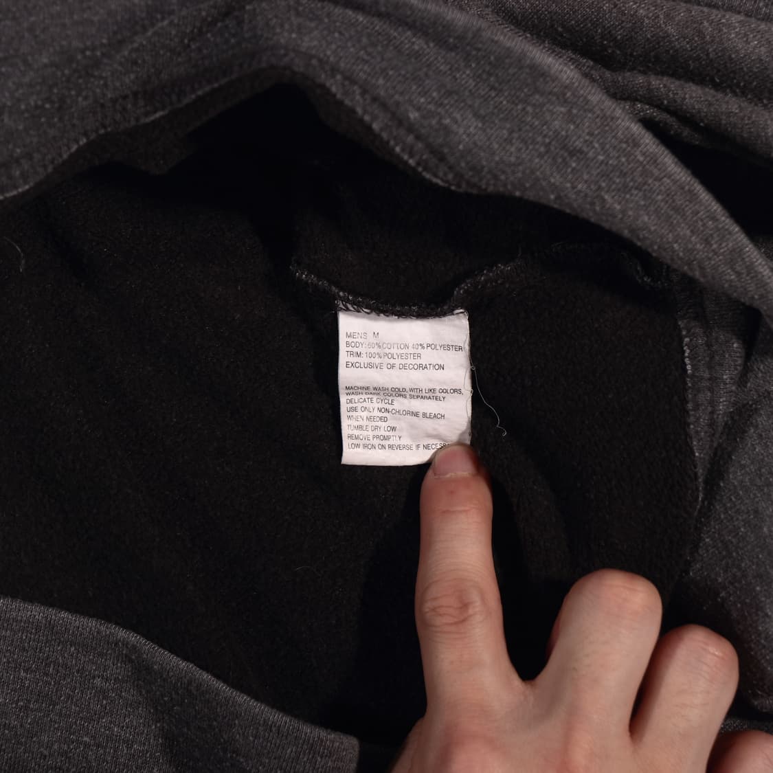 스타터 반집업 맨투맨 B335 상품이미지3