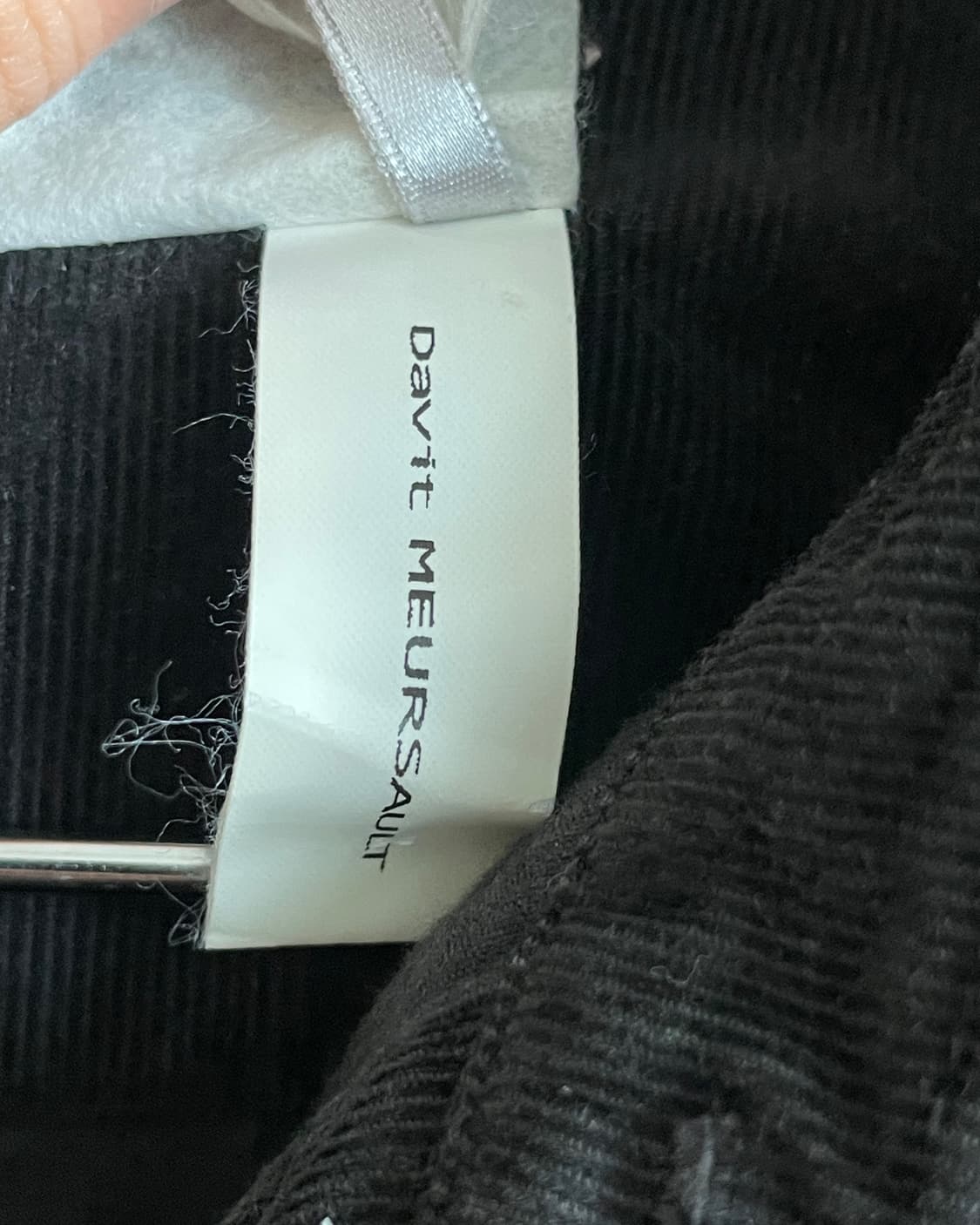 davit meursalut 핀 코듀로이 밀리터리 셔츠 상품이미지7