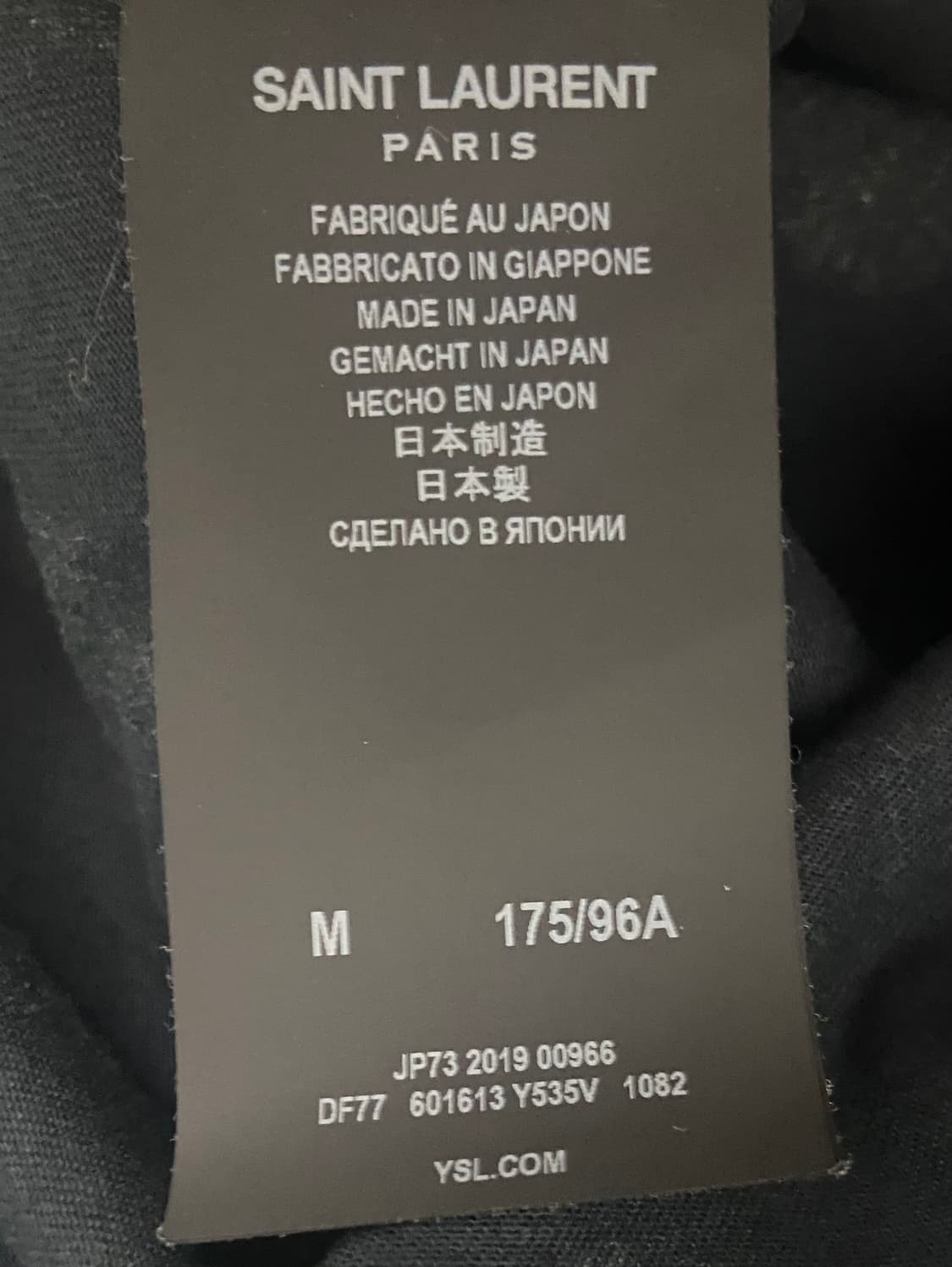 생로랑 웨스턴  도트 셔츠 M 상품이미지4