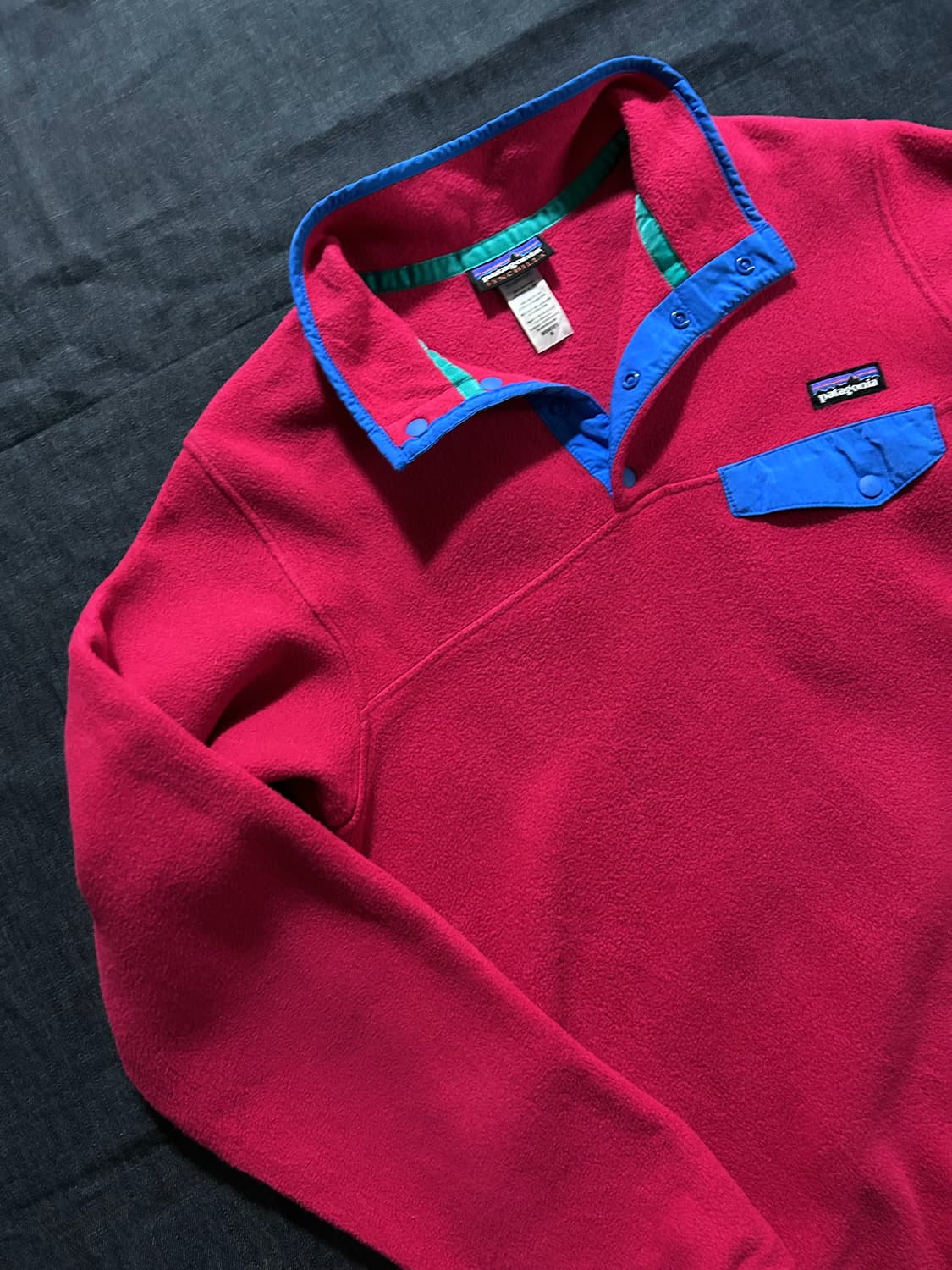 파타고니아 신칠라 풀오버 플리스 스냅티 Made of US Fabric 상품이미지2