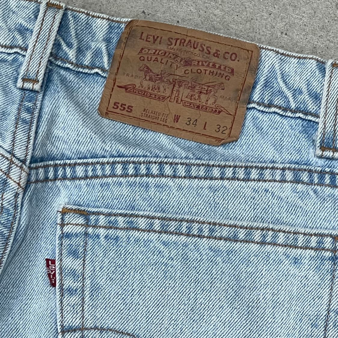 usa 리바이스 555 데님팬츠 s10113 상품이미지6