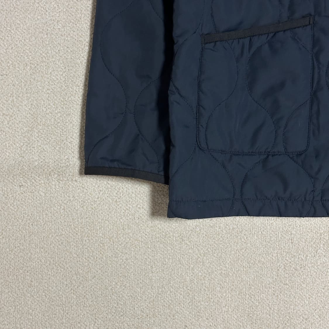 빈폴 키즈 파이핑 라운드 쇼트 퀄팅 점퍼 상품이미지4