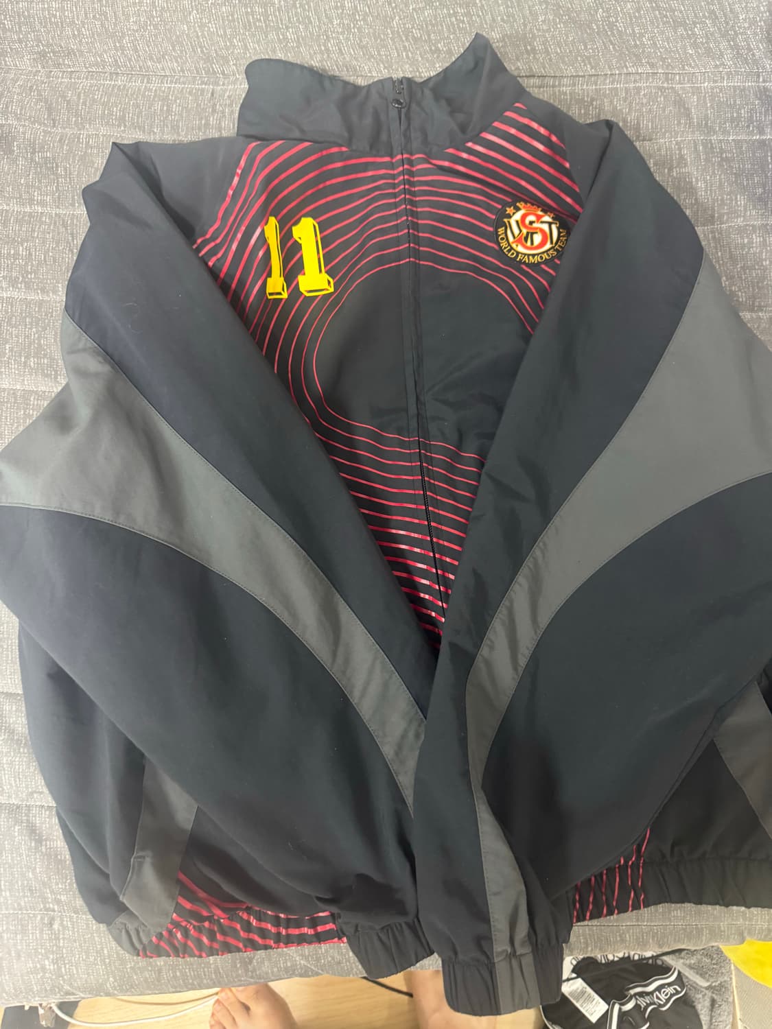 슈프림 S 로고 트랙 자켓 블랙 - 24FW 판매합니다 상품이미지3