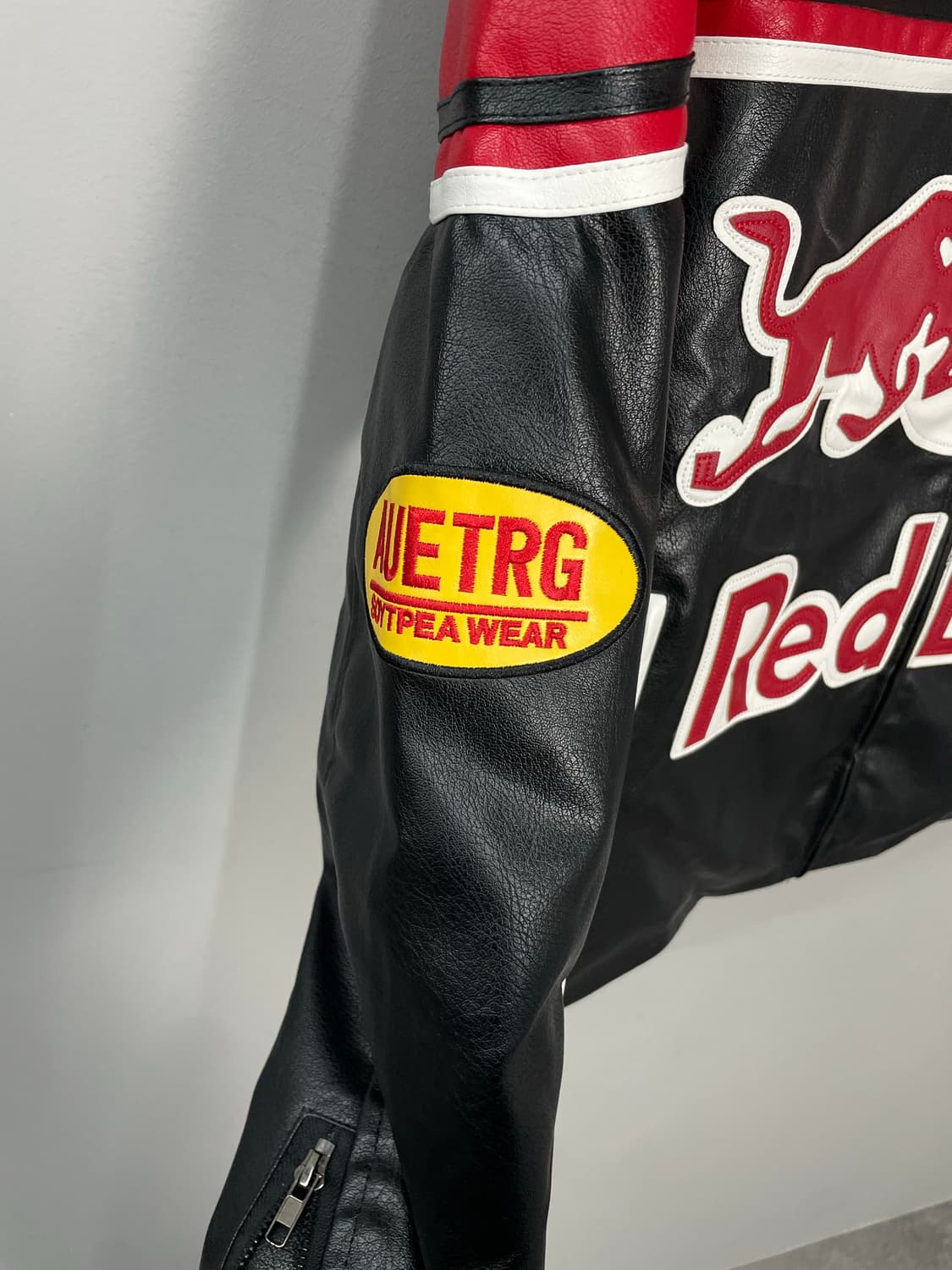 레드불 레이싱 가죽 자켓 H1382 상품이미지5