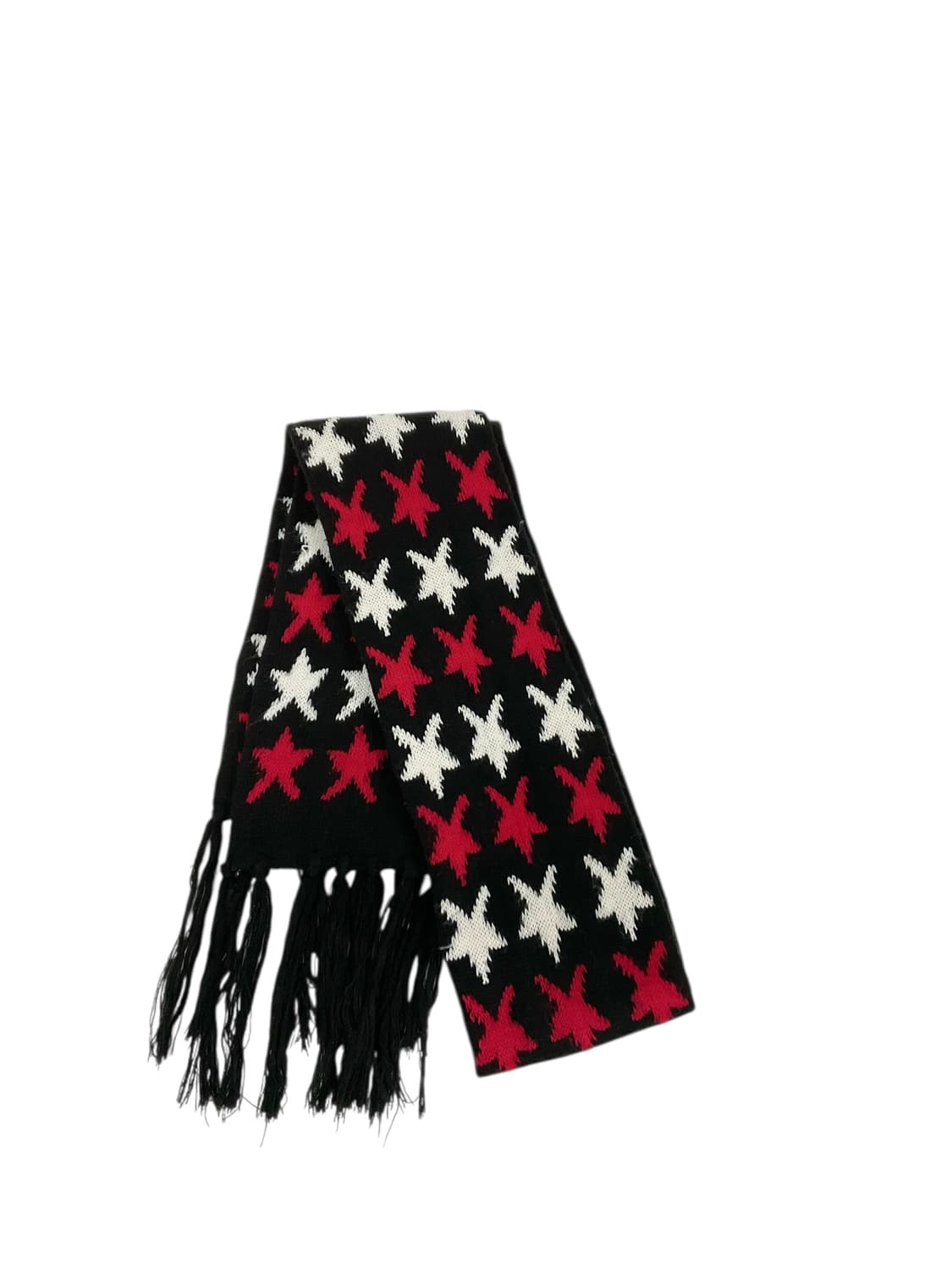 빈티지 별 패턴 머플러 상품이미지2