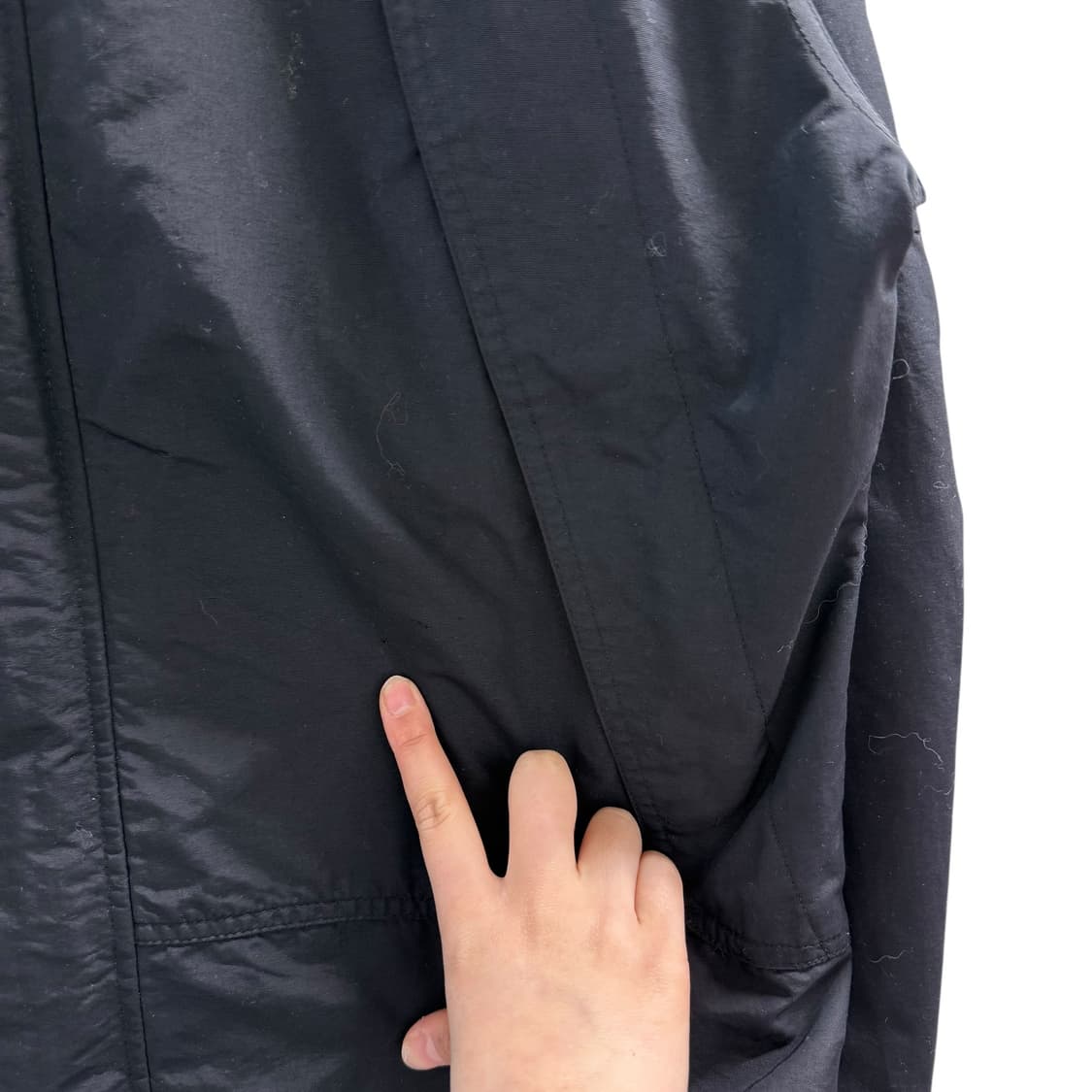 [S] 노스페이스 블랙 바람막이 자켓 상품이미지6