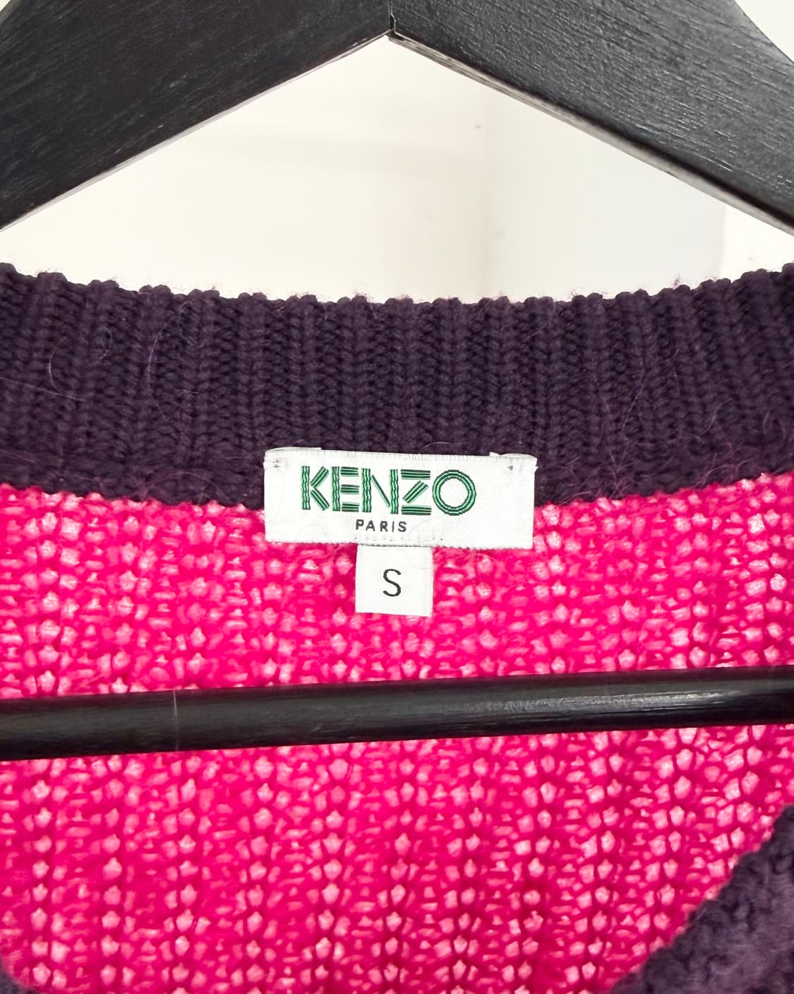 겐조 컬러 블럭 모헤어 스웨터 상품이미지7