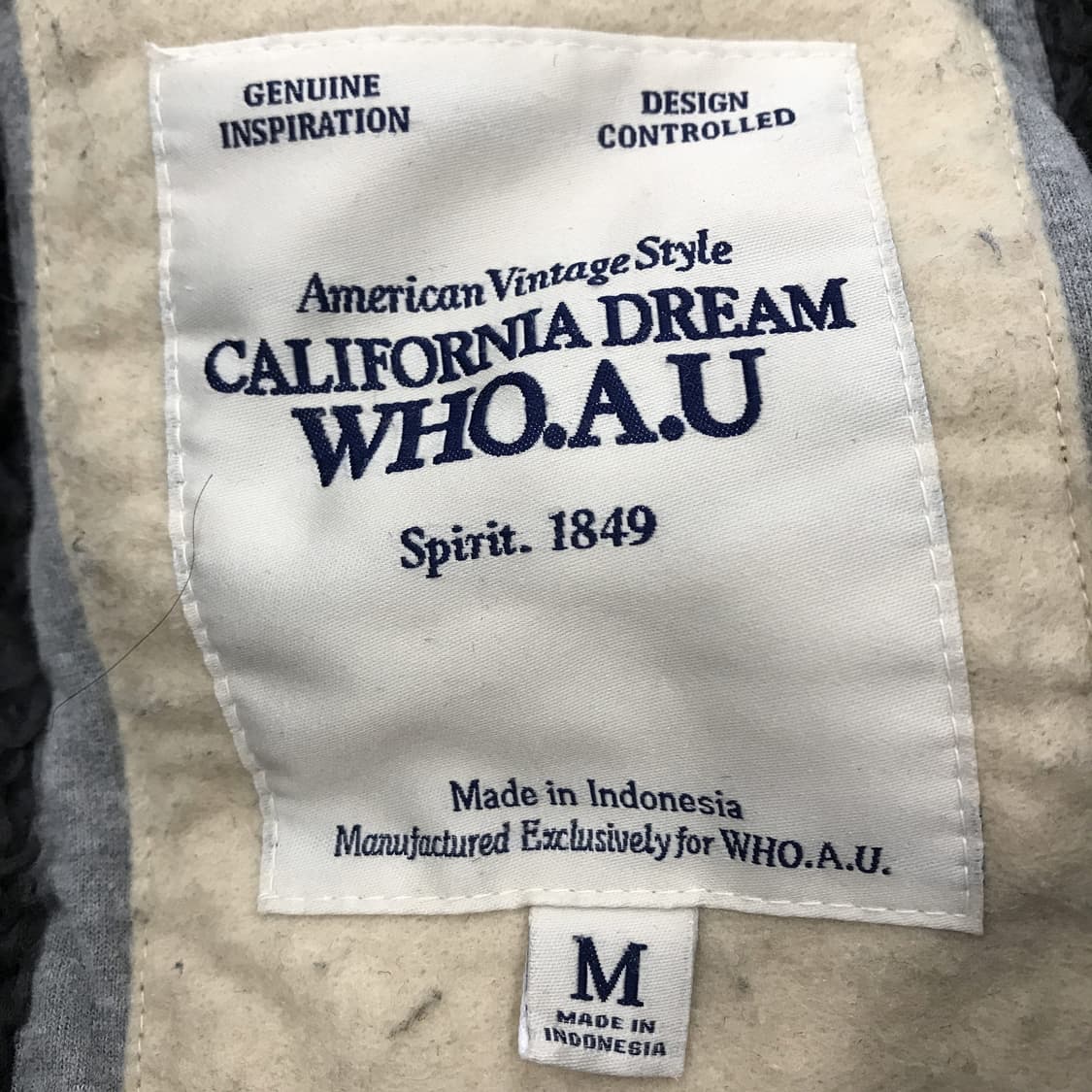 후아유 Y2K 울프죠 후드집업 [M] 상품이미지5