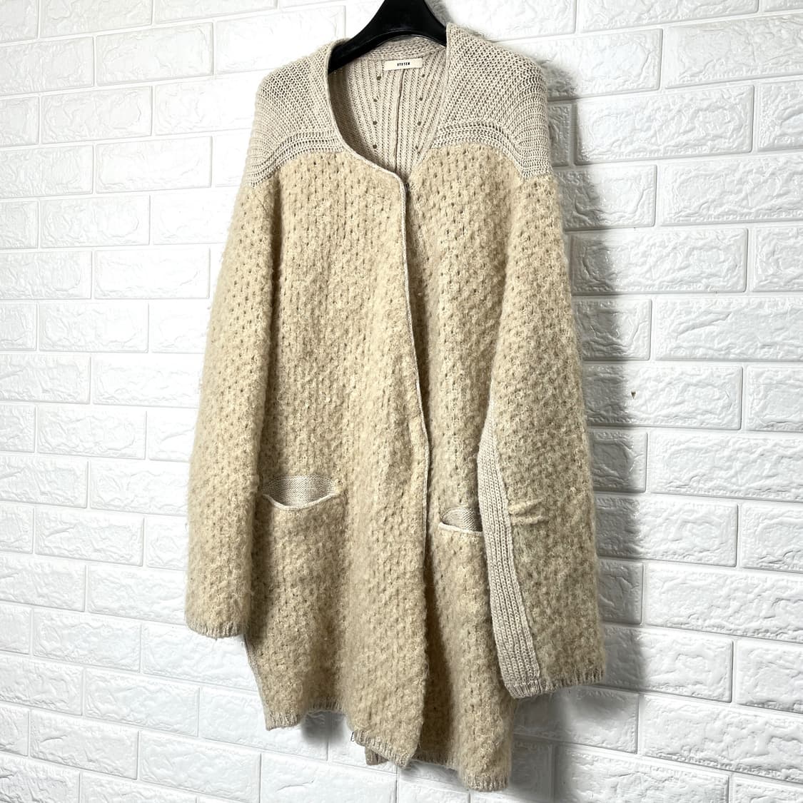 시스템 알파카 가디건 90 상품이미지2