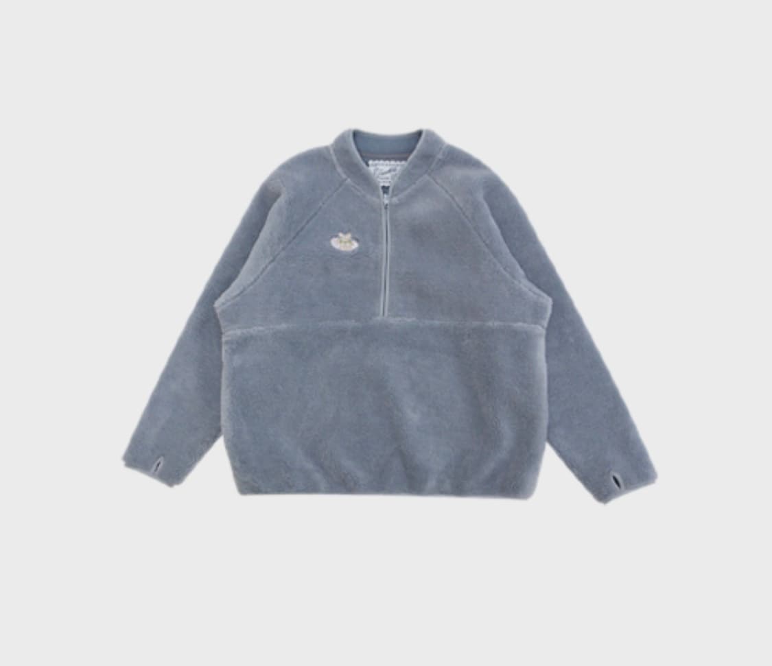 butter needlepoint fleece top 상품이미지1