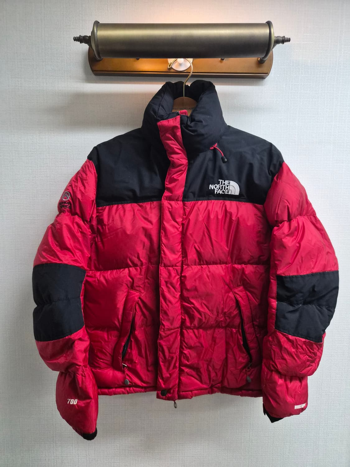M) 노스페이스 서밋시리즈 윈드스토퍼 구스다운 패딩 팝니다 상품이미지1