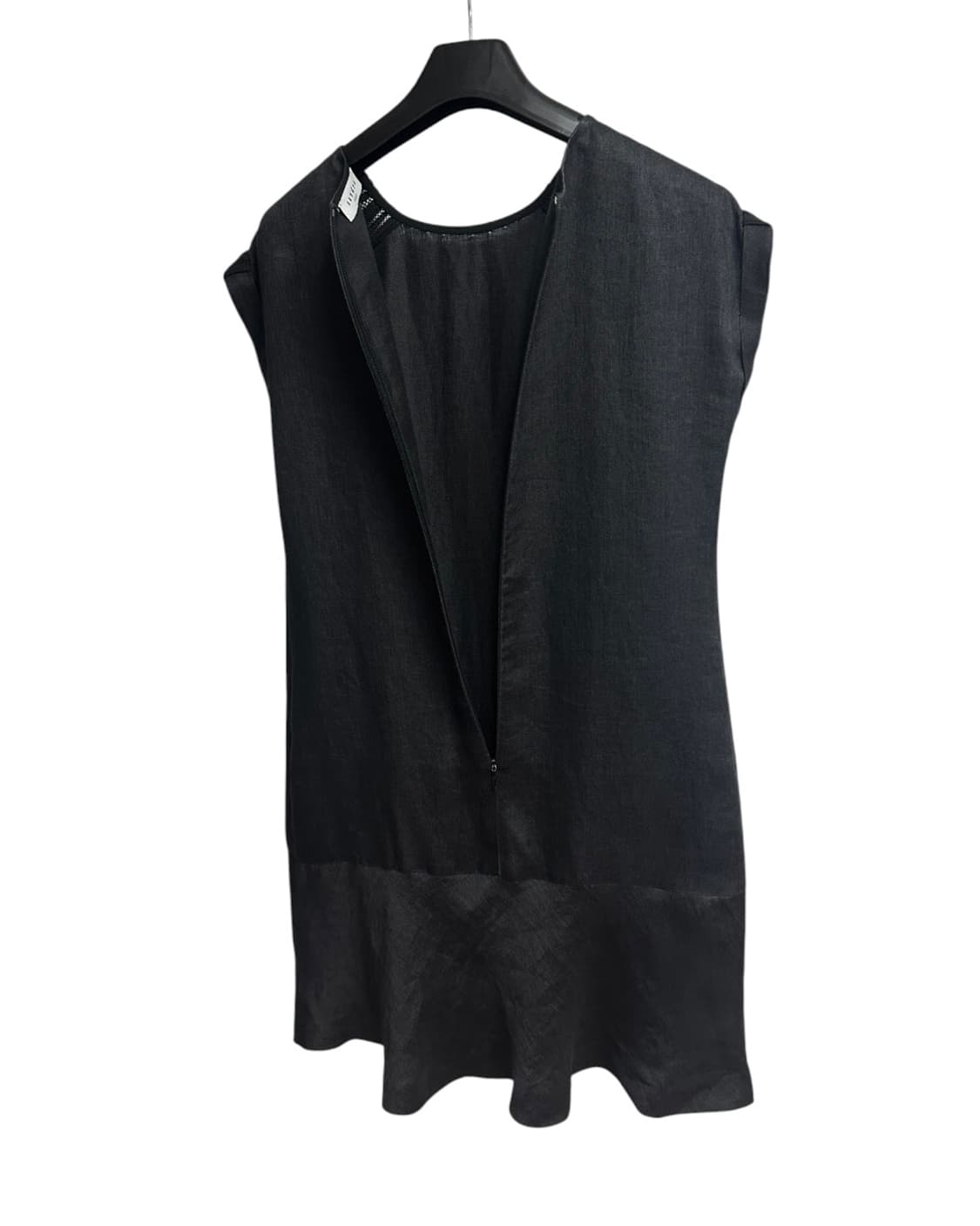 산드로(sandro) 마100% 블랙 슬리브리스 원피스 43size 상품이미지7
