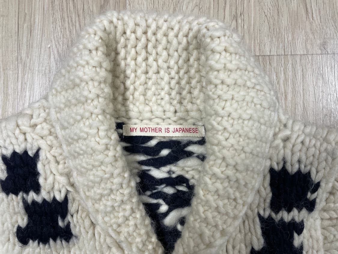 55) 여성 해군패턴 숄카라 코위찬 베스트(네팔제) 상품이미지5