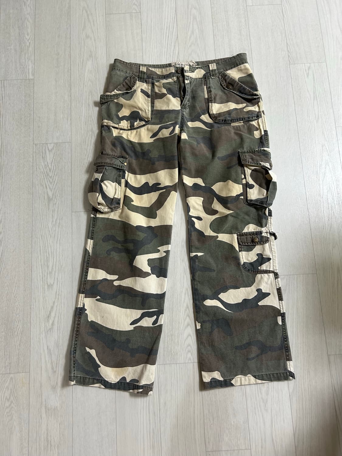 코튼 카고 카모 팬츠 (32) 상품이미지1