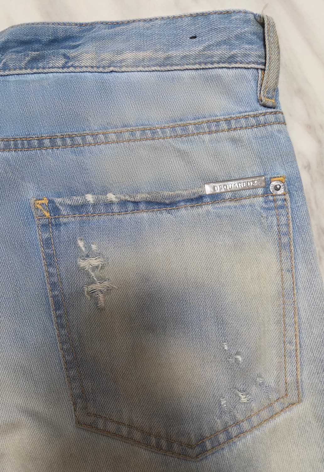 디스퀘어드 빈티지 슬림 데님팬츠 상품이미지6